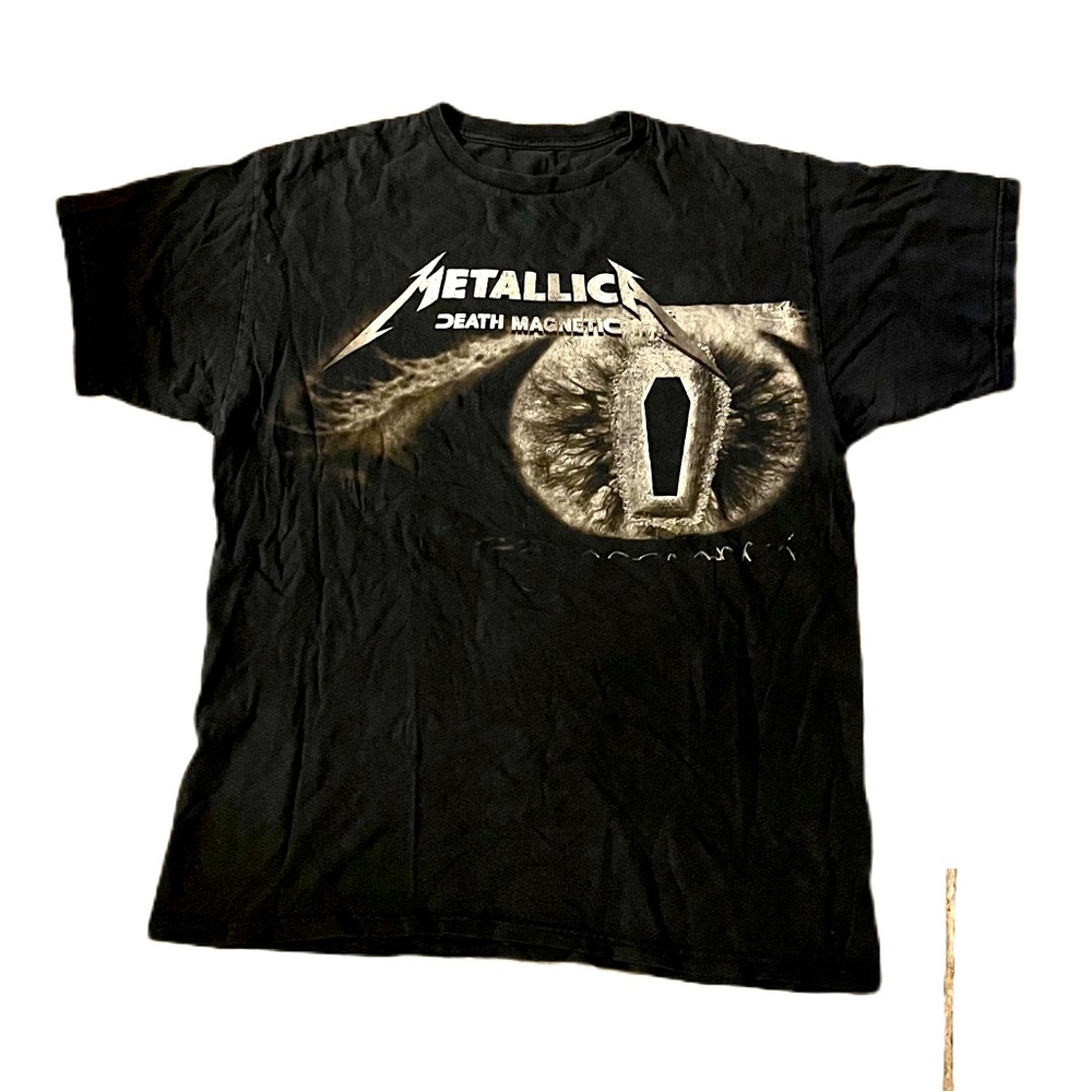 Metallica Death Magnetic Eye Black Tee Shirt